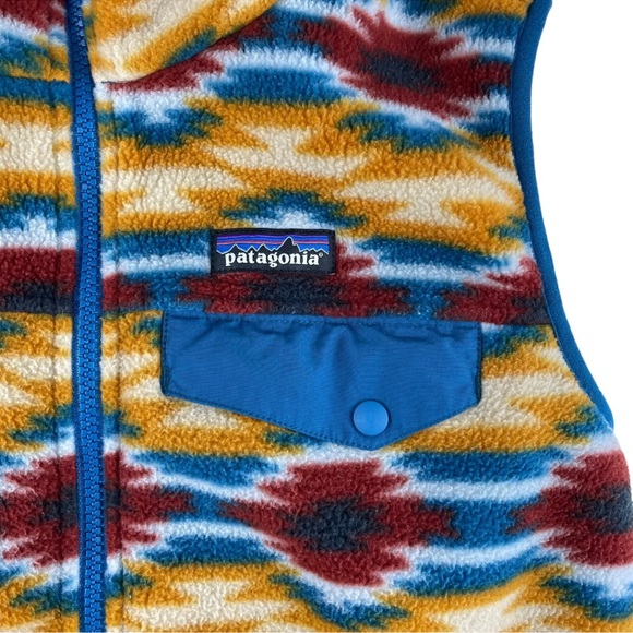 Patagonia Synchilla Aztec Fleece Vest. - Picture 4 of 10